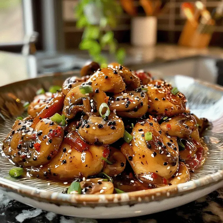 Black Pepper Chicken Dish