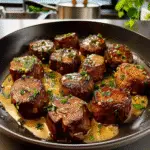 Delicious Steak Bites with Garlic Butter