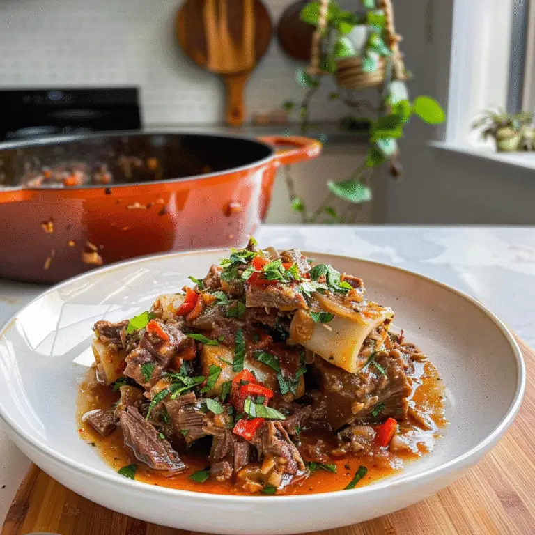 Short Rib Ragu Dish