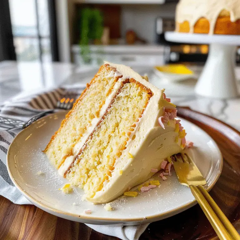 Delicious Easy Vanilla Cake