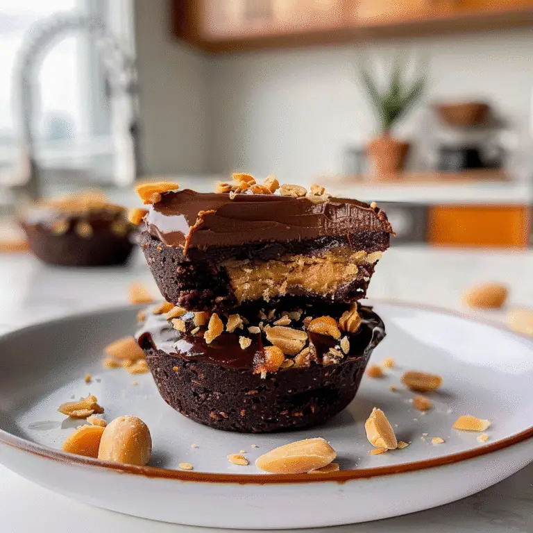 Chocolate Peanut Butter Breakfast Cups