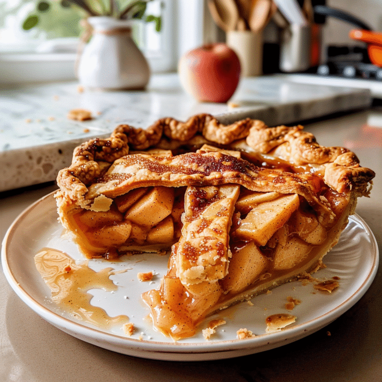 All-American Apple Pie Freshly Baked