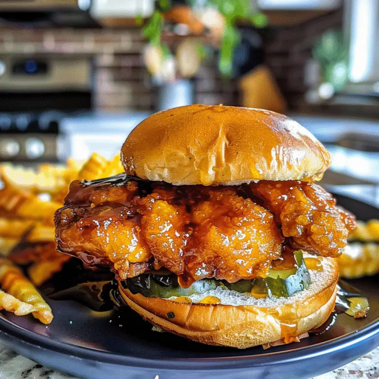 Hot Honey Chicken Sandwich