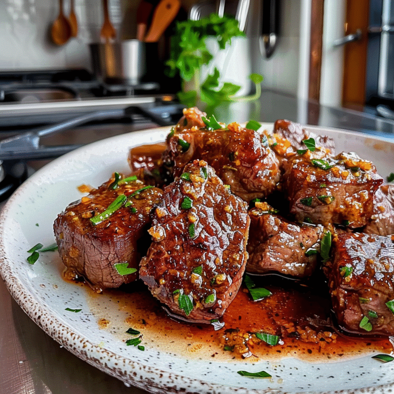 Garlic Butter Steak Bites Deliciousness