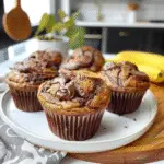 Nutella Banana Muffins