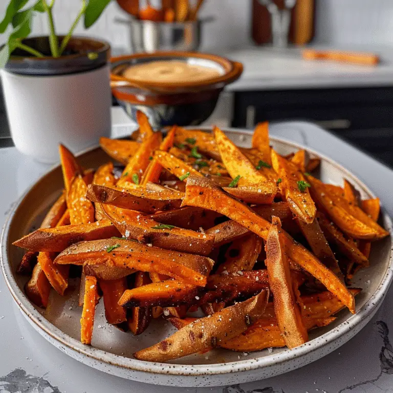 Crispy Sweet Potato Fries