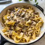 Creamy Mushroom Pasta Dish