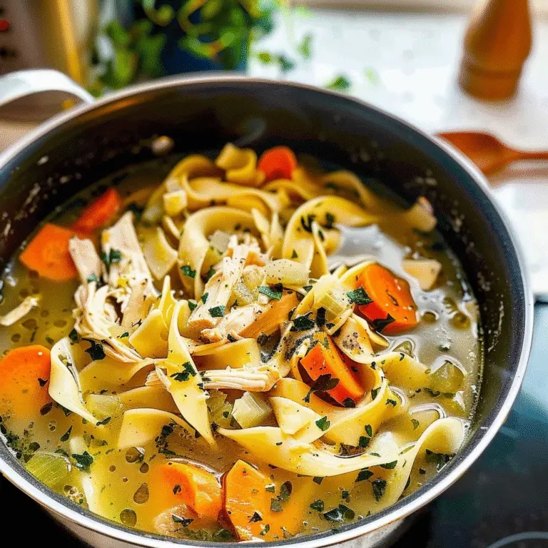 Chicken Noodle Soup Bowl