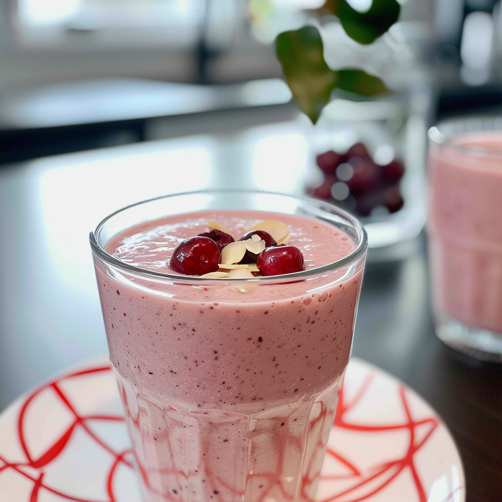 Cherry Almond Smoothie