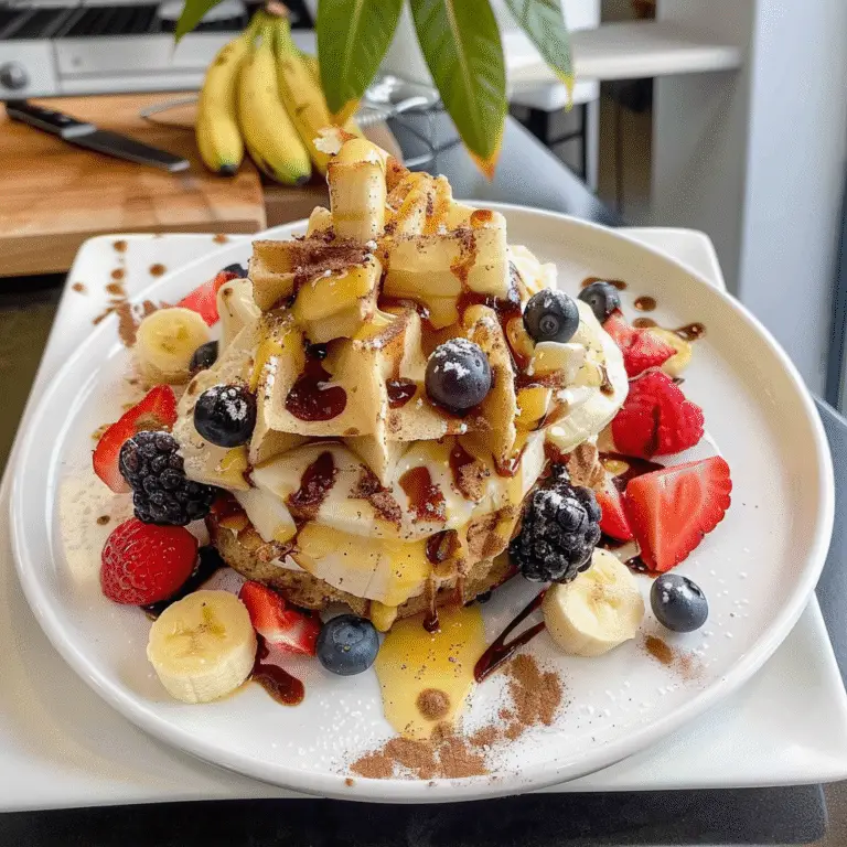 Breakfast Banana Split