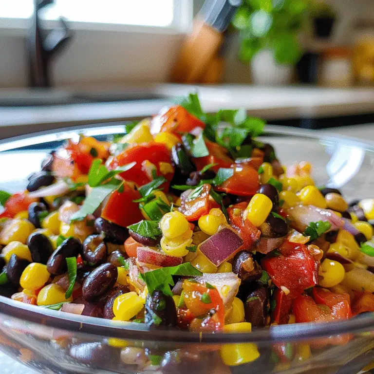 Grilled Corn Black Bean Salad