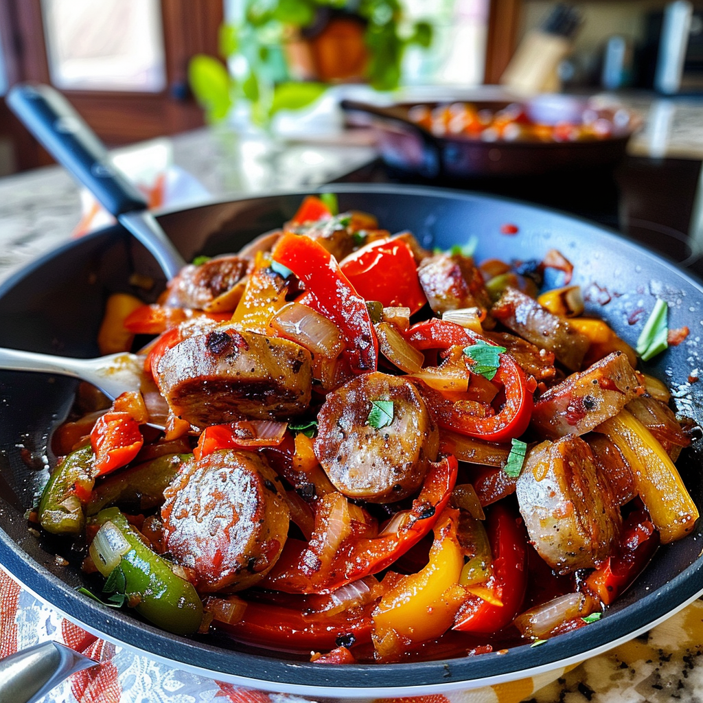 Delicious Italian Sausage and Peppers