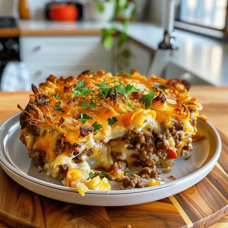 Hamburger Hashbrown Casserole