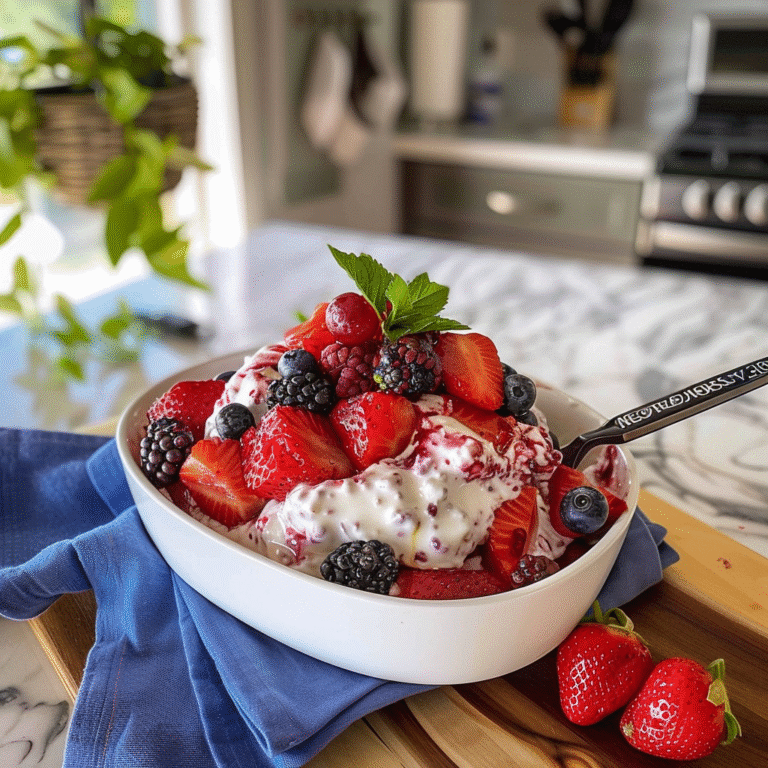 Very Berry Fluff Salad