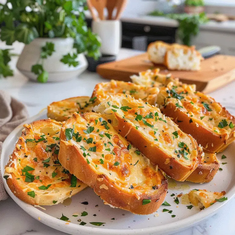Air Fryer Garlic Bread