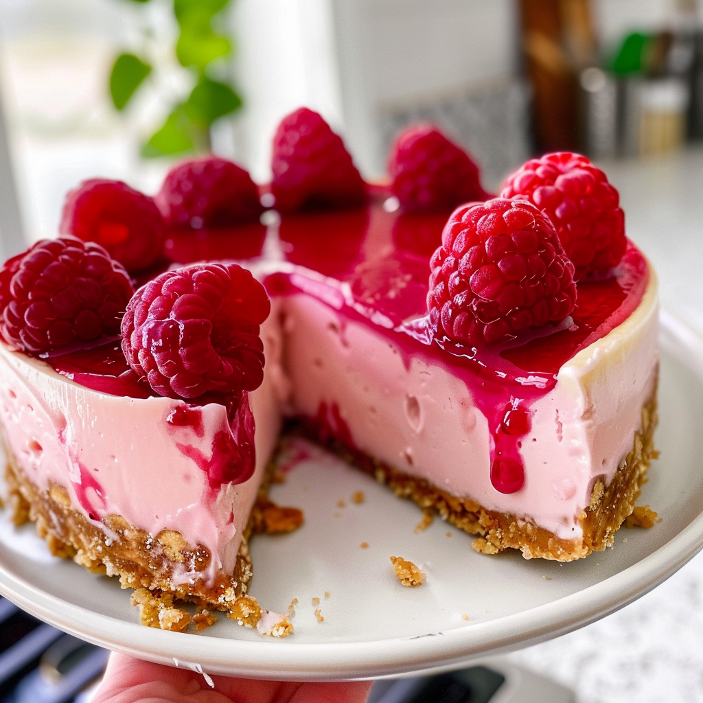 Raspberry Cheesecake Dessert
