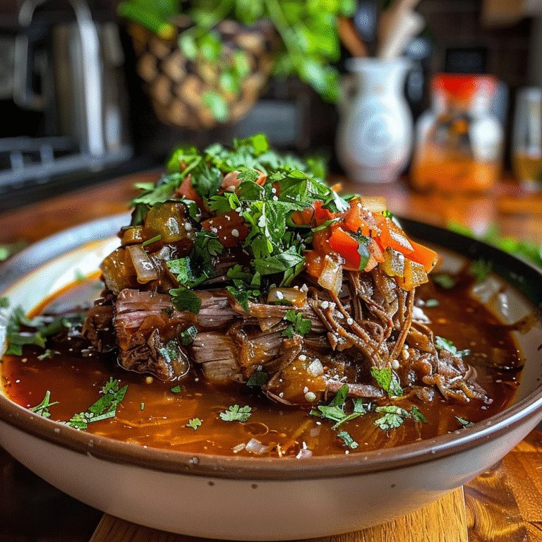 Delicious Mexican Birria Dish