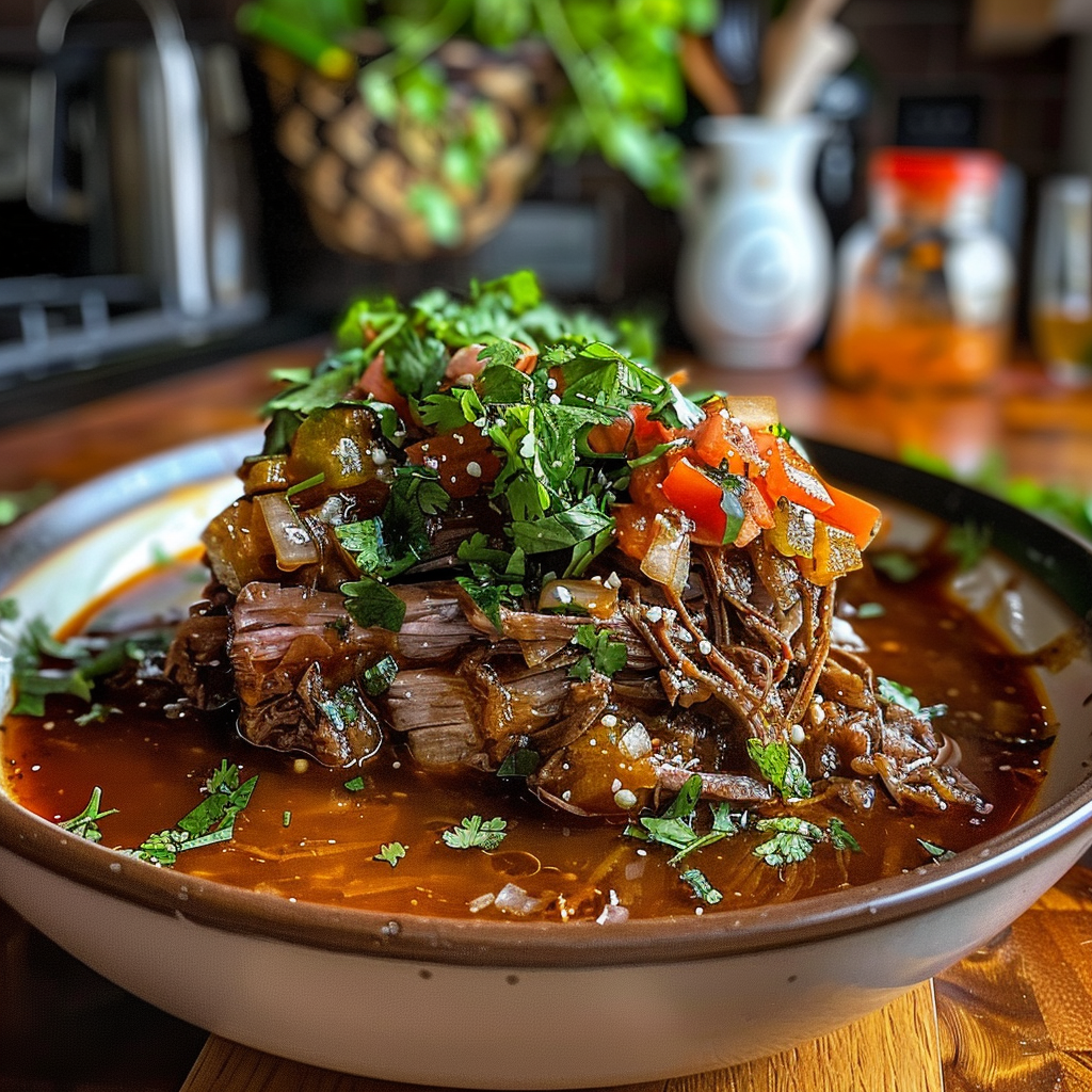 Delicious Mexican Birria Dish