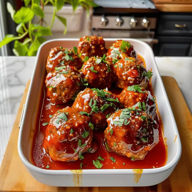 Delicious Porcupine Meatballs