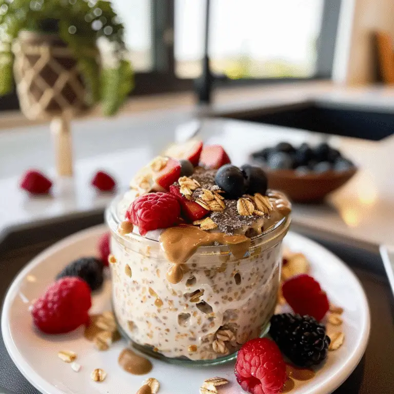 Overnight Oats with Protein Powder