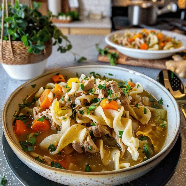 Chicken Noodle Soup Bowl