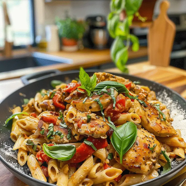 Marry Me Chicken Pasta