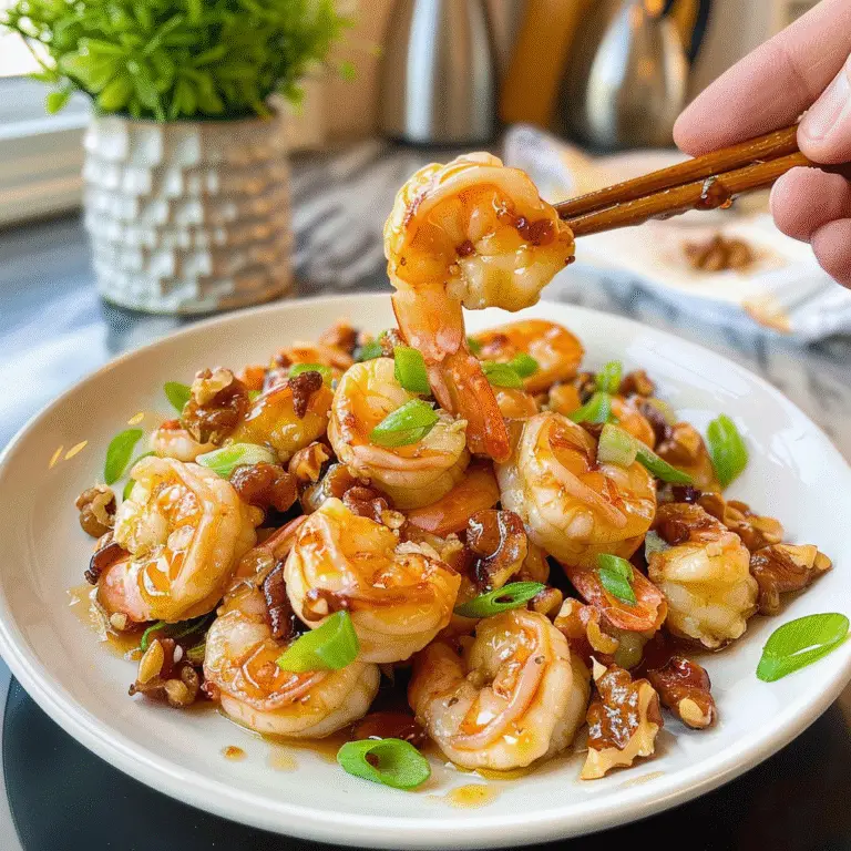 Delicious Honey Walnut Shrimp