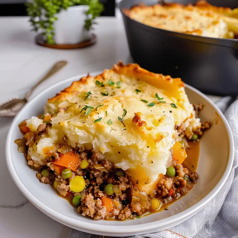 Homemade Shepherd's Pie
