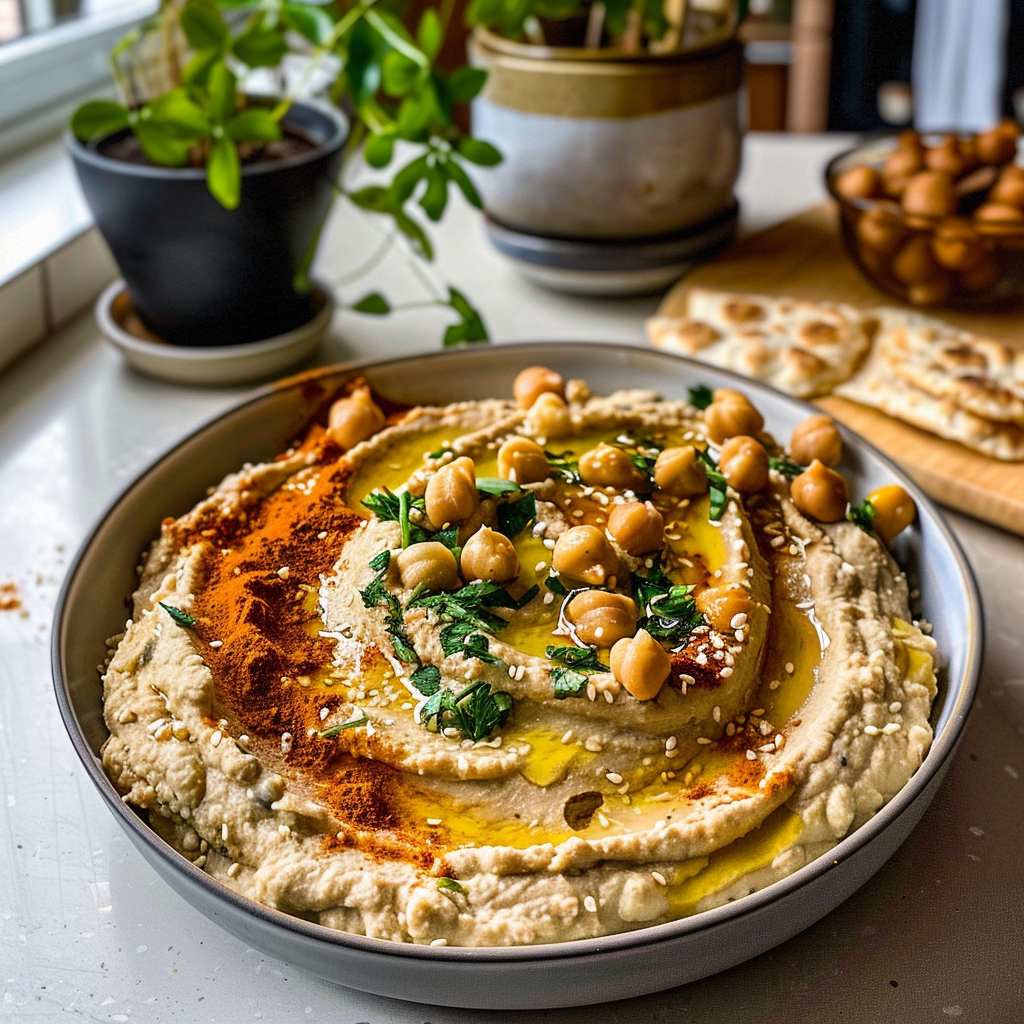 Homemade Hummus Recipe