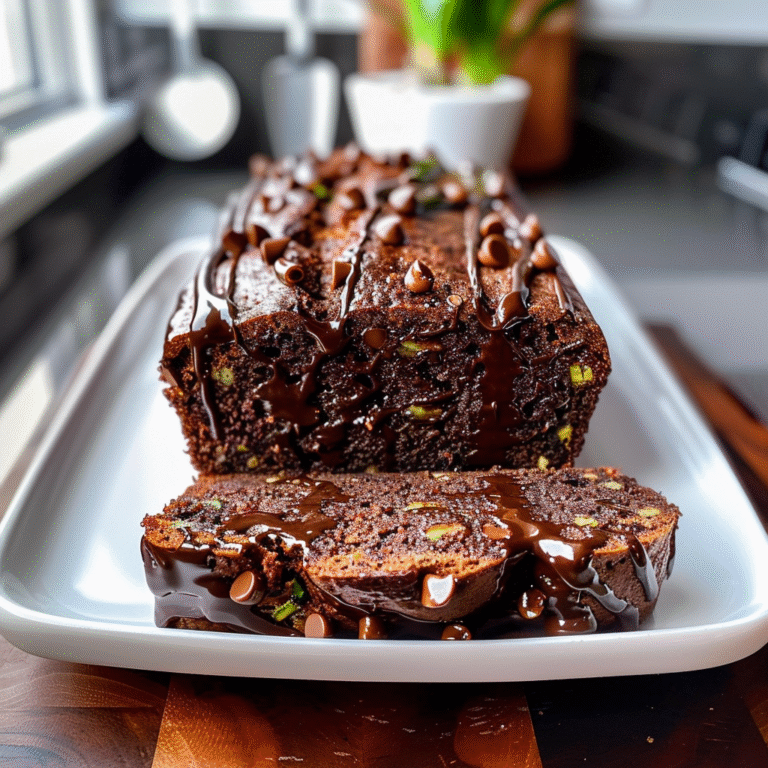 Chocolate Zucchini Bread