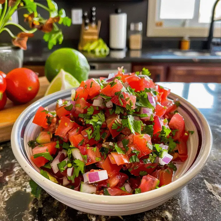 Colorful Pico de Gallo