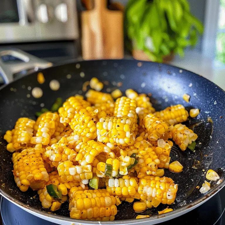 Honey Butter Skillet Corn Dish
