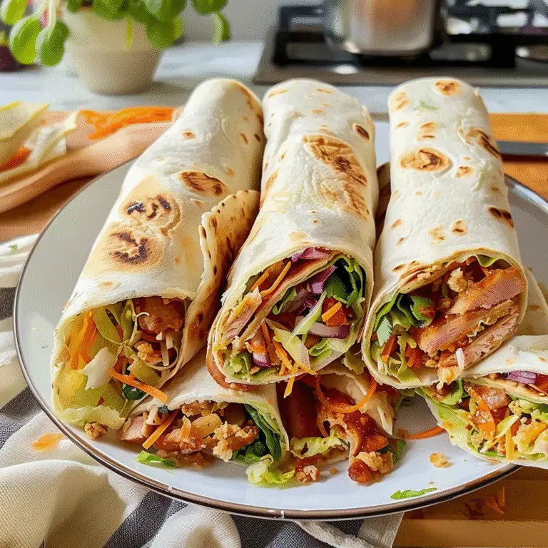 Easy Lunch Wraps Recipe