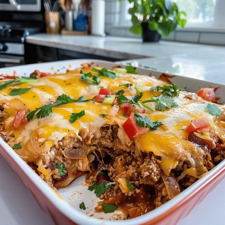 Burrito Casserole Dish