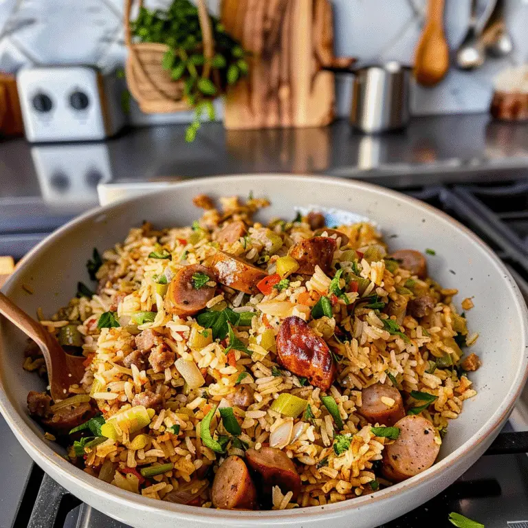 Dirty Rice with Sausage