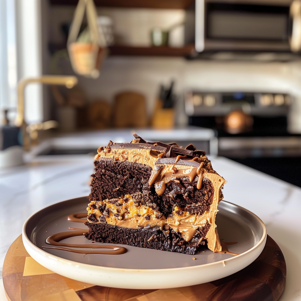 Chocolate Peanut Butter Cake