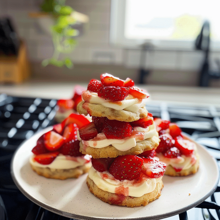Strawberry Shortcake Cookies