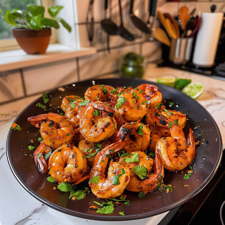 Spicy Shrimp Dish
