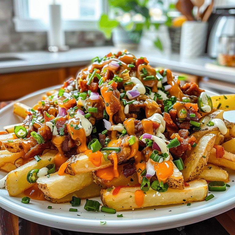 Loaded Fries with Toppings