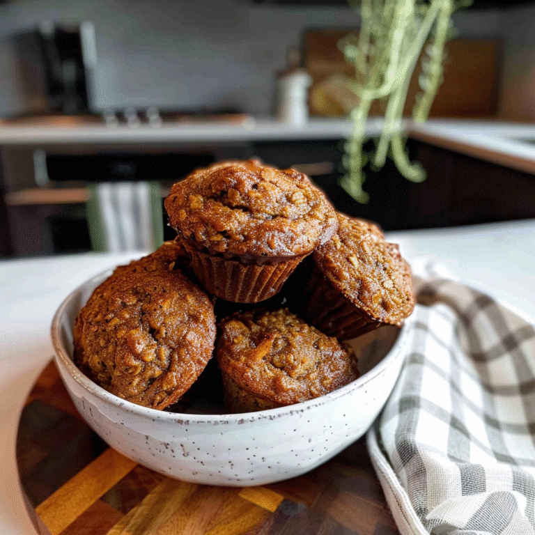 Homemade Bran Muffins Fresh Out of the Oven