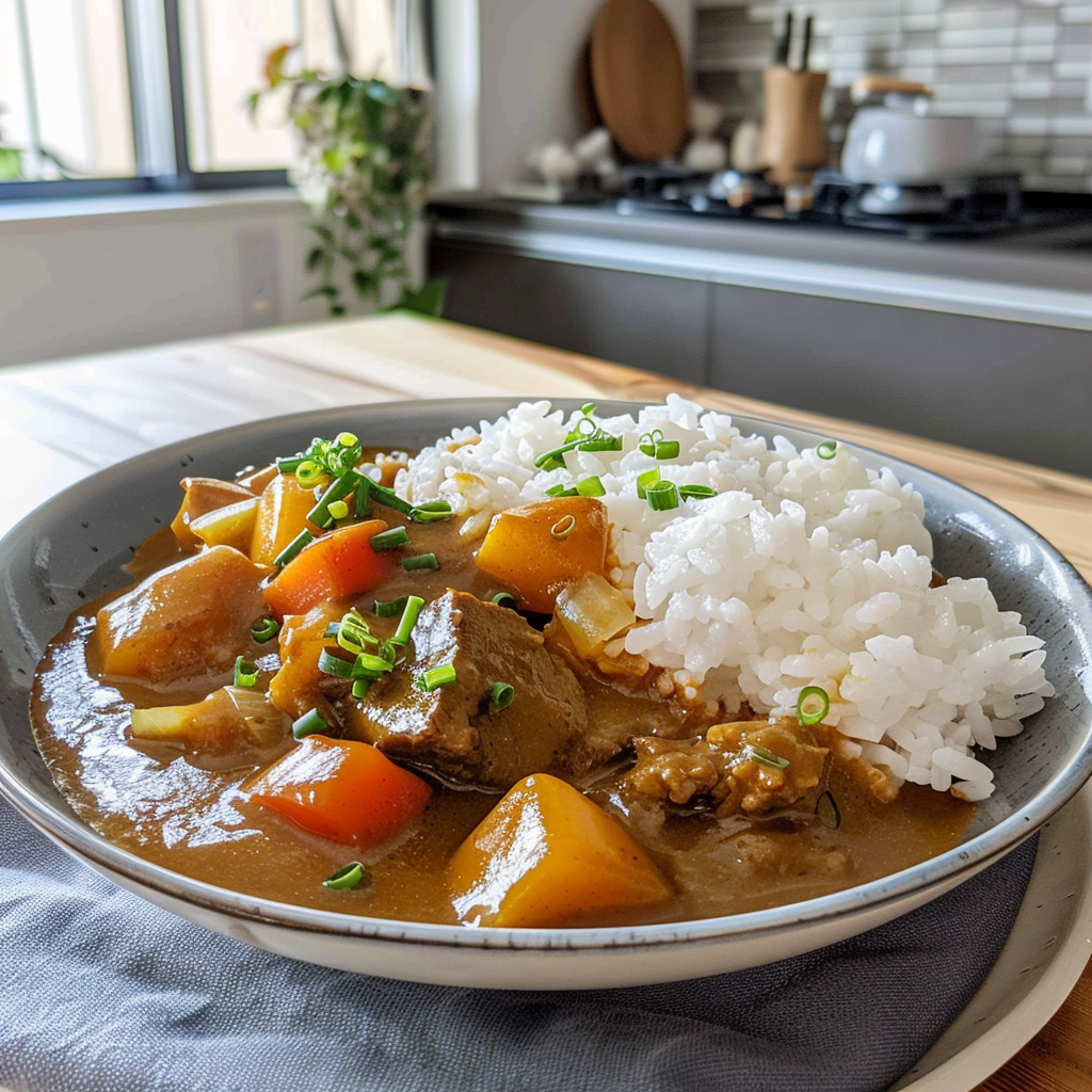 Delicious Japanese Curry Dish