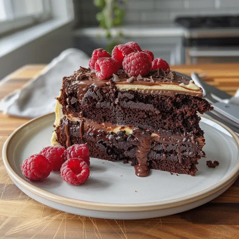 Chocolate Raspberry Cake
