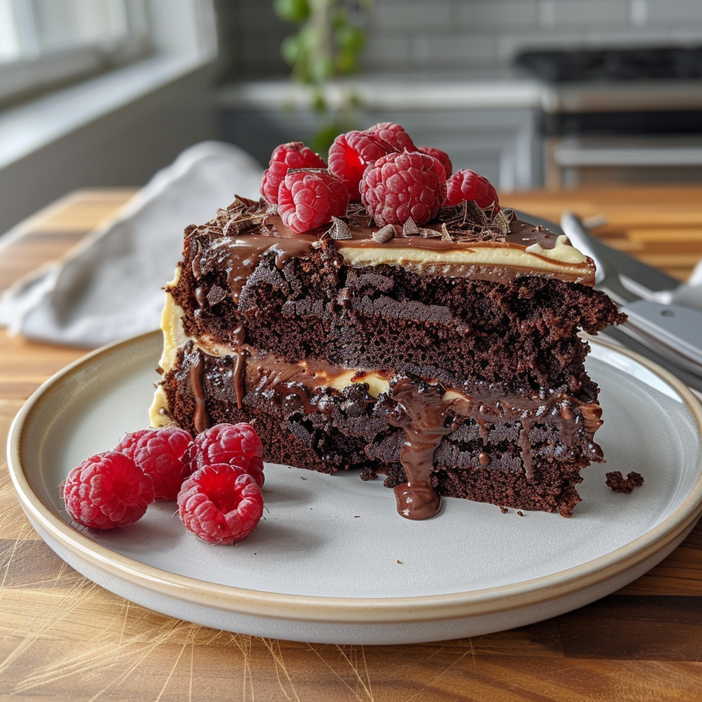 Chocolate Raspberry Cake