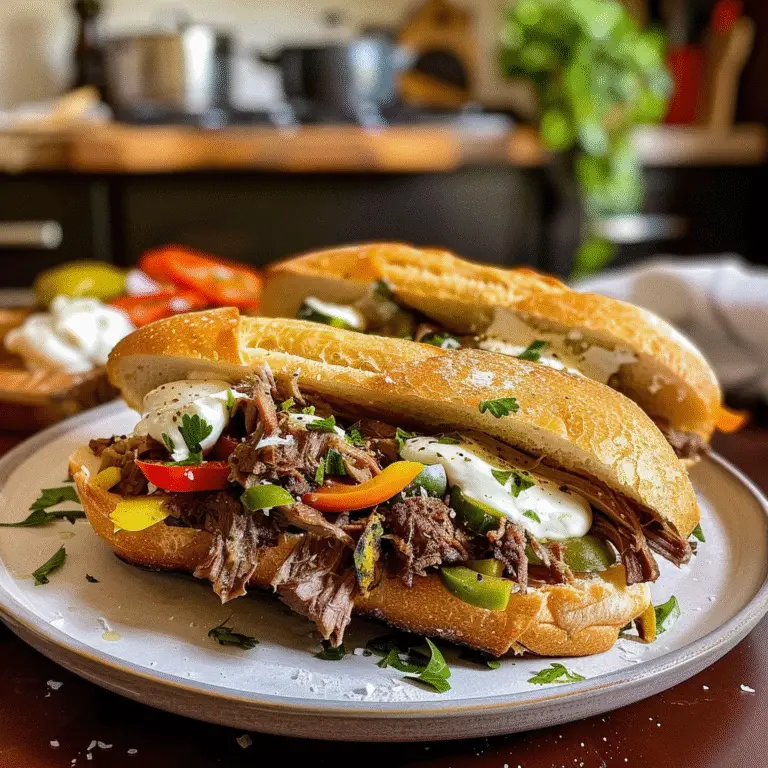 Italian Beef Sandwiches