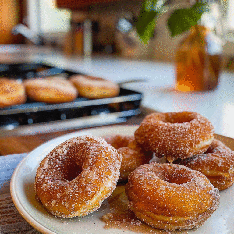 Apple Cider Donuts Fresh from the Oven