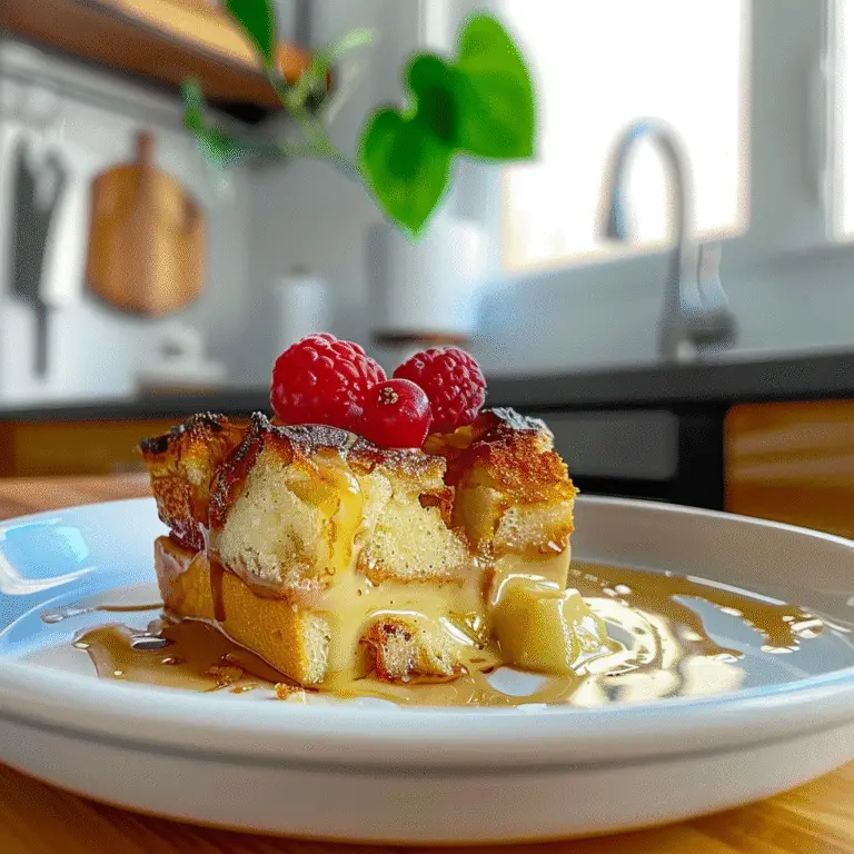 Custard Bread Pudding