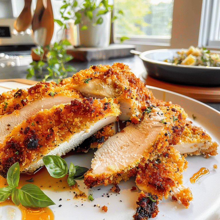 Panko Crusted Chicken