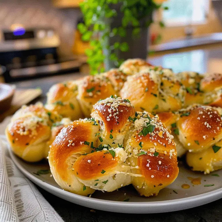 Garlic Knots Freshly Baked