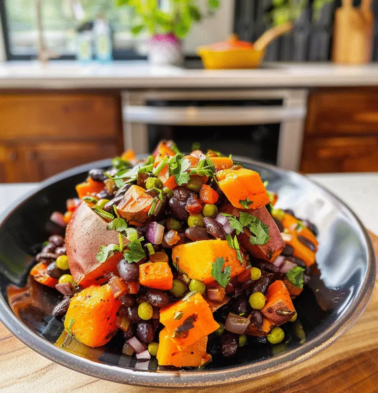 Sweet Potato Black Bean Dish