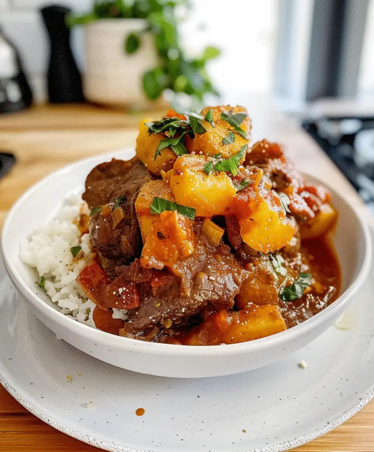 Carne con Papas Dish